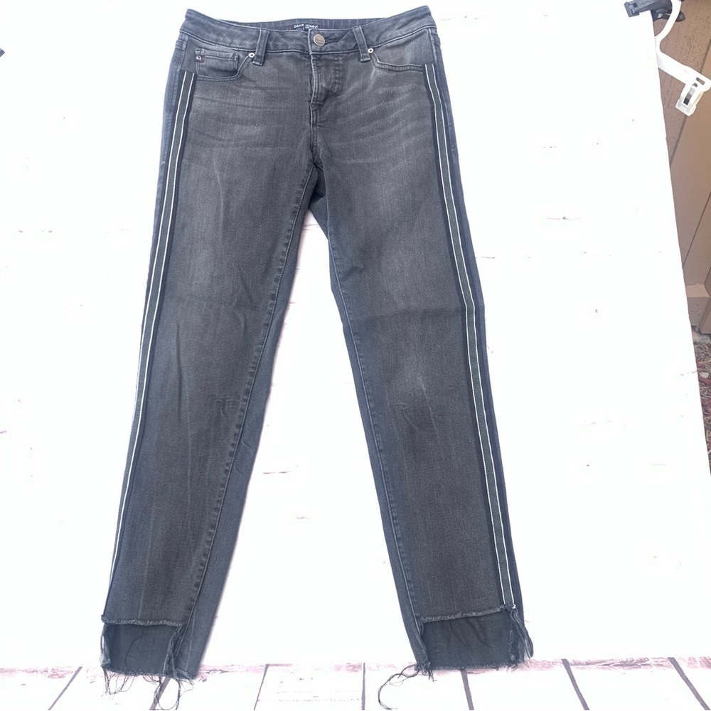 Dear John Denim jeans size 26 with Nirvana frayed hem